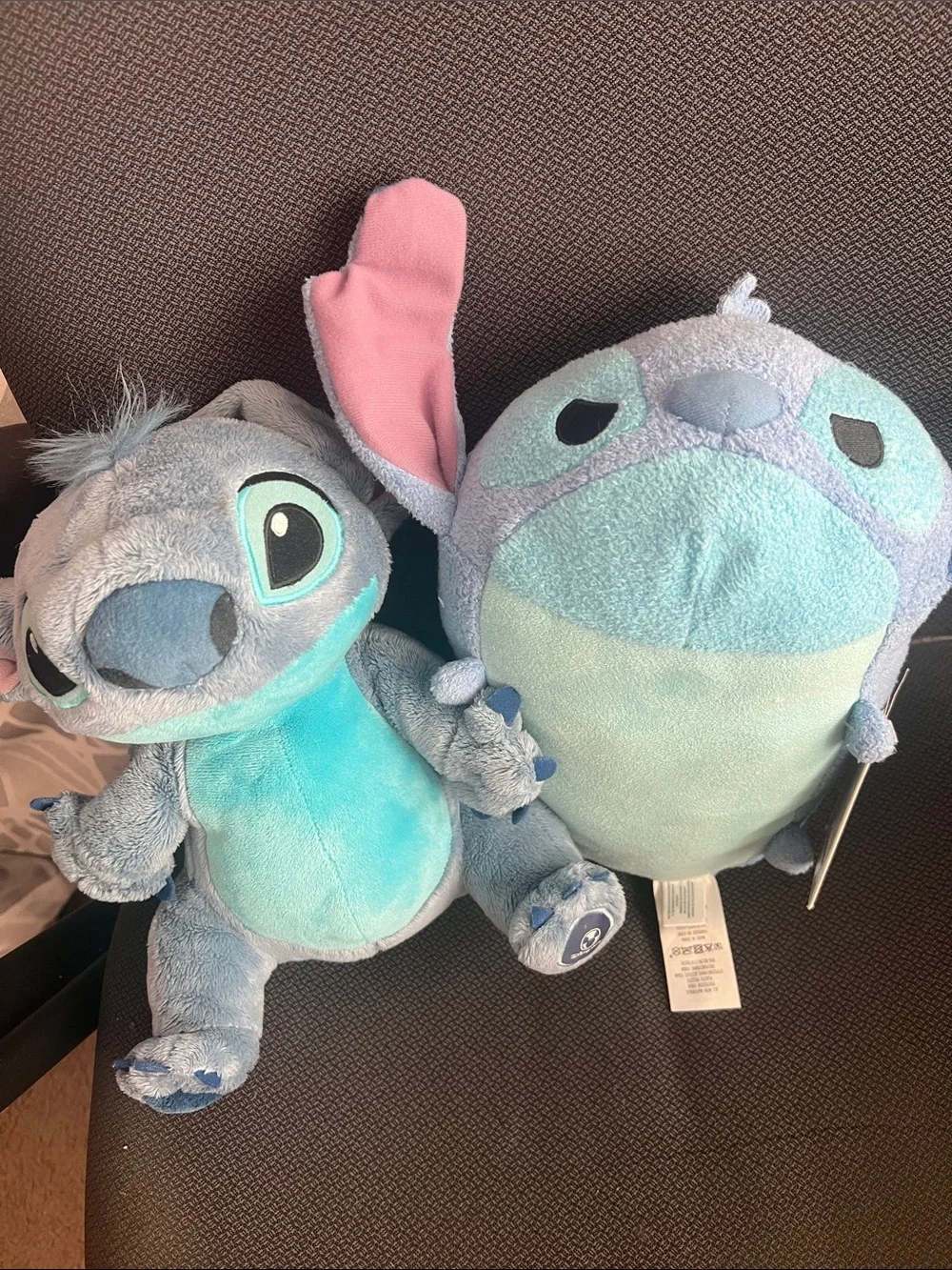 Disney Stitch Plush Duo - Light Blue & Teal
